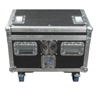 Showtec - EventSpot 1600 Q4 Set Koffer mit Ladegerät für 6x Stück, gebürstetes Aluminium