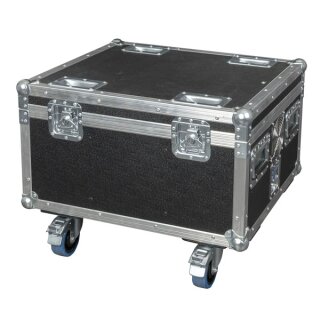 Showtec - EventSpot 1600 Q4 Set Koffer mit Ladegerät für 6x Stück, gebürstetes Aluminium