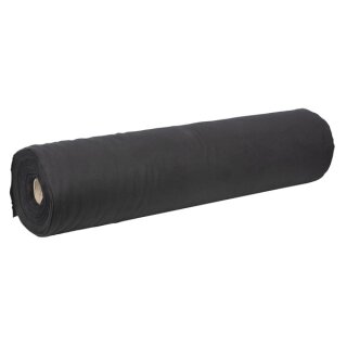 Wentex - Deko-Molton, black, roll, 80cm 60m x 80cm