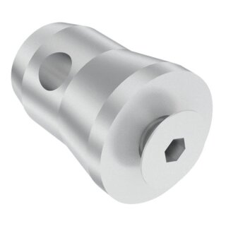Milos - Half Conical Connector with thread M10 incl. Bolt for Baseplate Pro-30 P Truss
