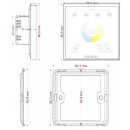 D LINE LED Controller Touchpanel RF White 2,4 GHz