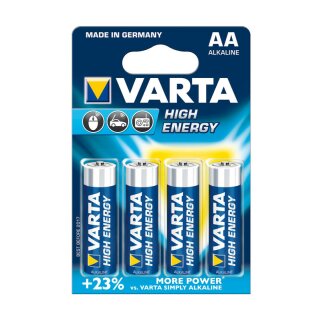 VARTA Batterie AA Mignon Alkaline LR06 (4Stk)