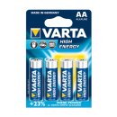 VARTA Batterie AA Mignon Alkaline LR06 (4Stk)