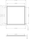 Einlegerahmen 60x60 für LED-Panel /...