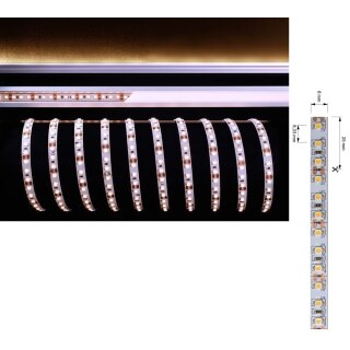 Deko-Light Flexibler LED Stripe 12V SMD 3528 Warmweiß 3000K Nano IP44 5m