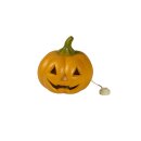 EUROPALMS Halloween Kürbis, beleuchtet, 12cm