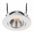 Deko-Light LED Deckeneinbauleuchte COB-68-350mA-2700K-rund