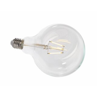 Filament LED-Leuchtmittel E27 G125 2700K, dimmbar