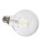 Deko-Light Filament LED-Leuchtmittel E27 G95 2700K, dimmbar