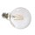 Deko-Light Filament LED-Leuchtmittel E27 G95 2700K, dimmbar