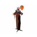 EUROPALMS Halloween Figur Clown mit Luftballon, animiert,...