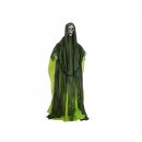 EUROPALMS Halloween Figur Skelett mit grünem Umhang,...