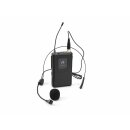 OMNITRONIC PORTY-8A Taschensender + Kopfbügelmikrofon 863,1MHz