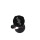 Tego Pro 2er Set Absperrpfosten schwarz stapelbar mit 2m Gurtband schwarz