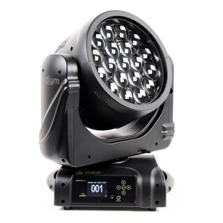 IRIDIUM LED Wash 1940Z - Pro Wash-Moving-Head mit 19x40W RGBW Osram LEDs, 4°-36°, RDM