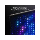 TWINKLY Lightwall - Mobiler LED-Vorhang mit App-Steuerung und Alu-Gestell (2,6 x 2,7 m)