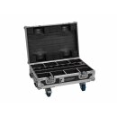 ROADINGER Flightcase 8x AKKU Mini IP UP-4 QCL Spot MK2...