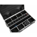 ROADINGER Flightcase 8x AKKU Mini IP UP-4 QCL Spot MK2 mit Ladefunktion