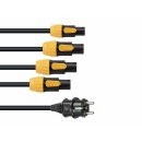 EUROLITE IP T-Con Netzkabel 1-4, 3x2,5mm² - Outdoor...