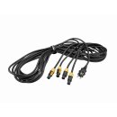 EUROLITE IP T-Con Netzkabel 1-4, 3x2,5mm² - Outdoor...