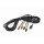 EUROLITE IP T-Con Netzkabel 1-4, 3x2,5mm² - Outdoor Stromkabel mit Seetronic SAC3FX Power Pro