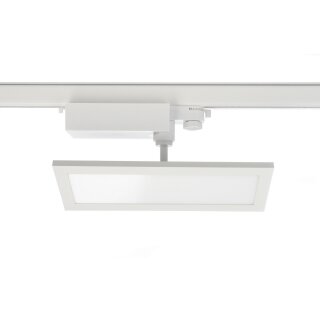 Panel Track Light - 3-Phasen LED-Flächen-Strahler in weiß mit 4000K