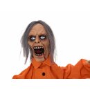 EUROPALMS Halloween Figur Sträfling Sirius, animiert, 85cm - Animierte Figur mit Licht- und Soundeffekt