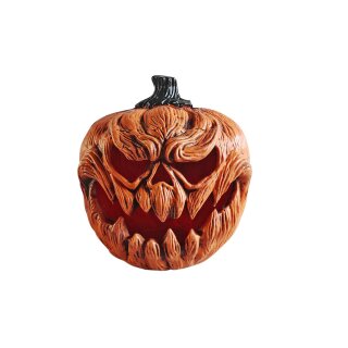 EUROPALMS Halloween Kürbis mit Monsterfratze, 25cm - Vorführware