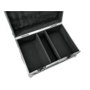 ROADINGER Flightcase 2x TSL-150/250/350 LED Scanner Hochwertige Verarbeitung mit Schichtholz mehrlagig verleimt 7 mm, schwarz, laminiert