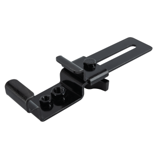 Showgear Mini-Zeltklemme MKII schwarz - Tent Clamp - 15-25 kg, mit M8 und M10 Gewindelöchern