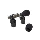 OMNITRONIC MIC 77-7LMH MK2 Schlagzeug-Mikrofonset - 7-teiliges Mikrofon-Komplettset für Drumsets