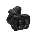 EUROLITE LED TMH-S400 CMY Moving-Head Beam/Spot/Wash - LED-Moving-Head Hybrid mit 400-W-COB-LED, Farbrad, CMY-Farbmischung, statischem und rotierendem Goborad, Prismen, Fokus, Zoom und Frost