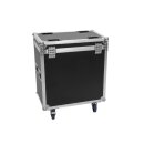 ROADINGER Flightcase 2x TMH-S400 mit Rollen