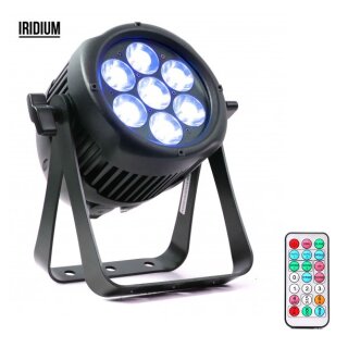 IRIDIUM Vision Pro Arc Par 710B 7x10W RGBW 8° WDMX, VISION Control + IR