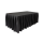 Wentex Stage Skirt Bühnenverkleidung MCS 300 g/m² schwarz - 620 x 40 cm (W x H) - gefaltet