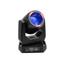 EUROLITE LED TMH-B120 Hypno Moving-Head Beam - LED-Moving-Head Beam mit Hypno-Ring, Farbrad, statischem Goborad, Prisma und Fokus