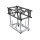 GLOBAL TRUSS PreRig Truss 1200 stage black Set incl. Dolly