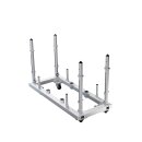 GLOBAL TRUSS PreRig Truss 1600 stage black Set incl. Dolly