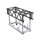 GLOBAL TRUSS PreRig Truss 1600 stage black Set incl. Dolly