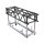 GLOBAL TRUSS PreRig Truss 2000 stage black Set incl. Dolly