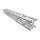 Global Truss F35 250cm, 4mm, 5-Punkt Traversensystem inkl. Verbinder