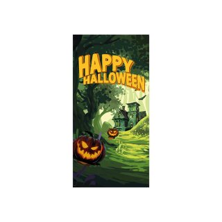 EUROPALMS Halloween Banner, Geisterwald, 90x180cm