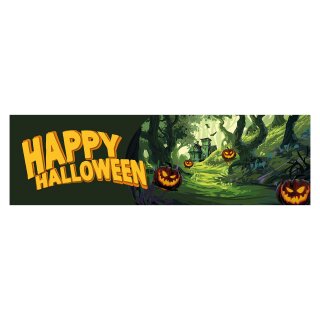 EUROPALMS Halloween Banner, Geisterwald, 300x90cm