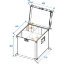 ROADINGER Flightcase 4x PAR-64 Spot lang Haken